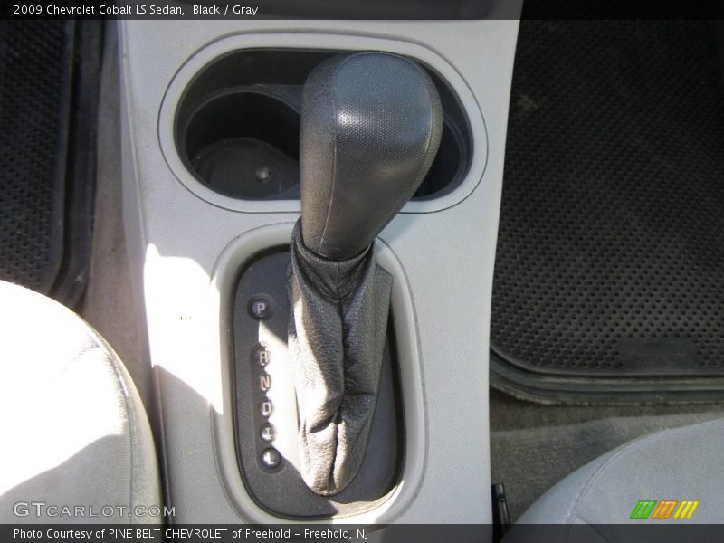 Black / Gray 2009 Chevrolet Cobalt LS Sedan