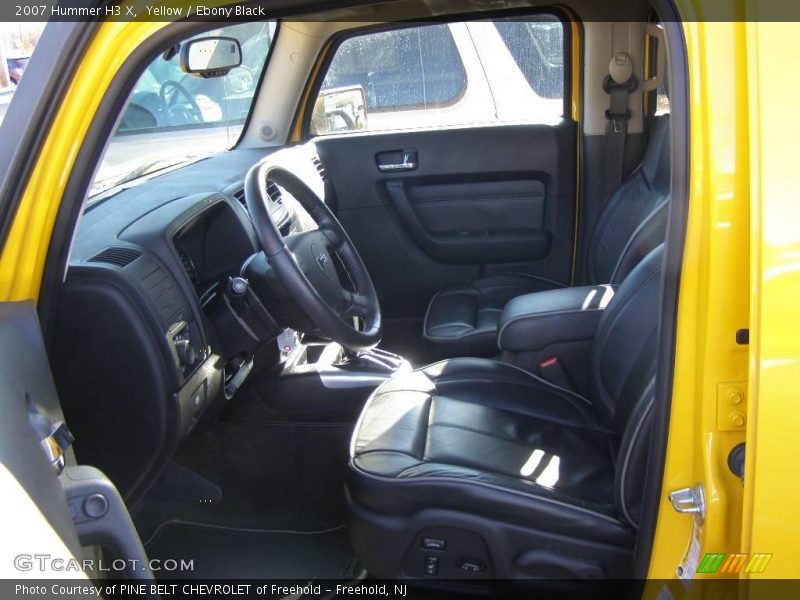 Yellow / Ebony Black 2007 Hummer H3 X