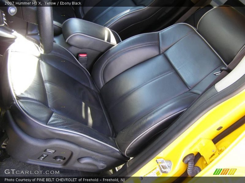 Yellow / Ebony Black 2007 Hummer H3 X