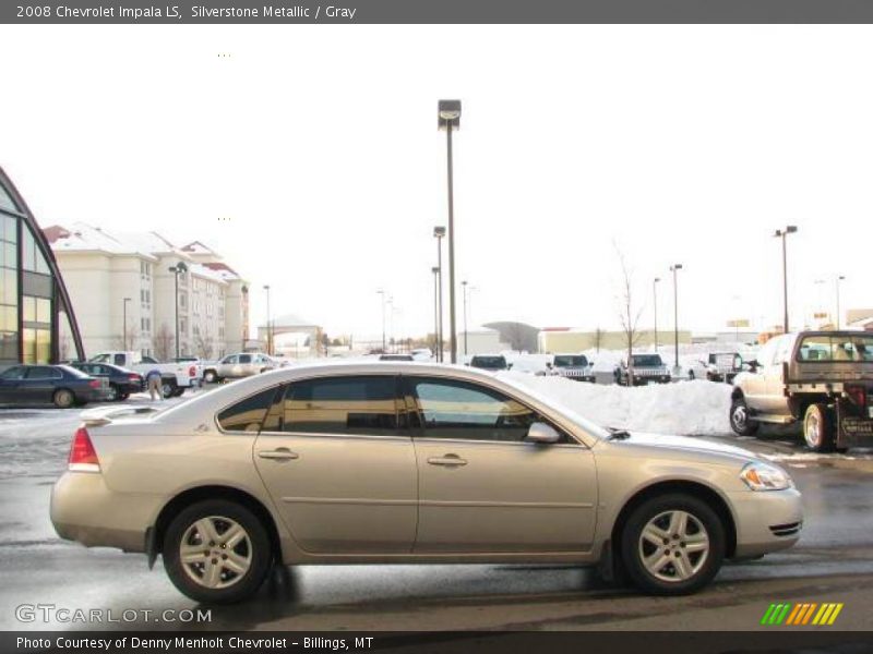 Silverstone Metallic / Gray 2008 Chevrolet Impala LS