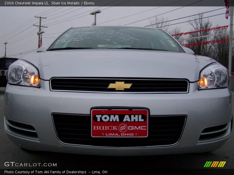 Silver Ice Metallic / Ebony 2009 Chevrolet Impala LS
