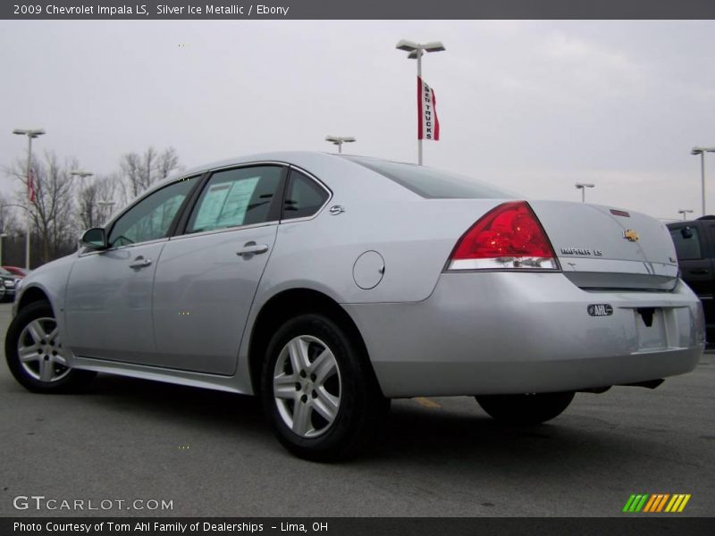 Silver Ice Metallic / Ebony 2009 Chevrolet Impala LS