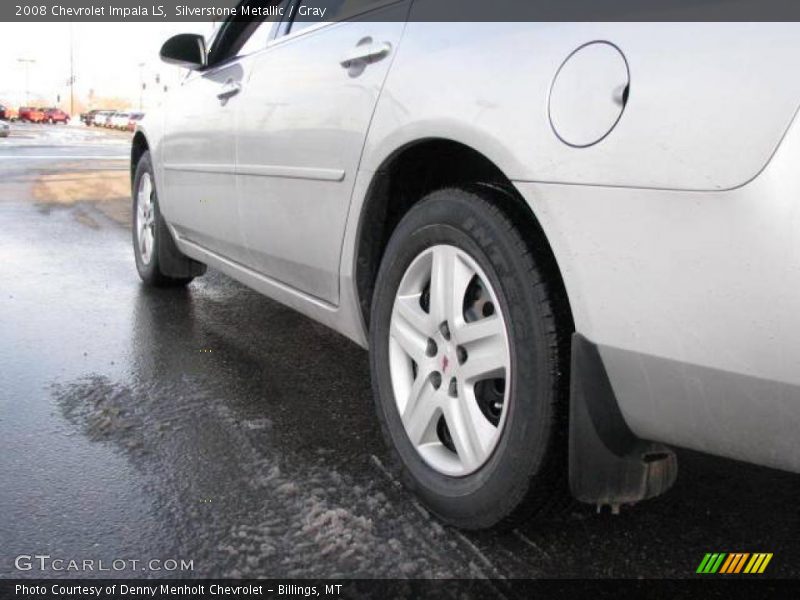 Silverstone Metallic / Gray 2008 Chevrolet Impala LS