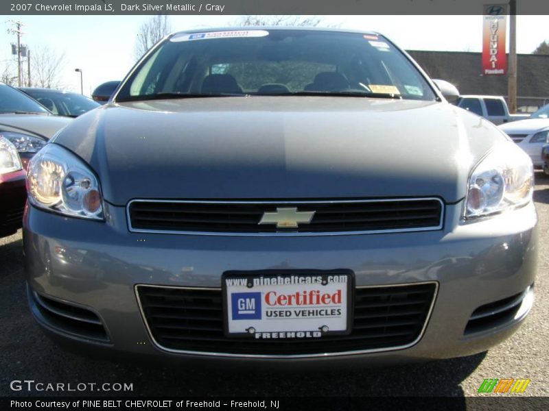 Dark Silver Metallic / Gray 2007 Chevrolet Impala LS