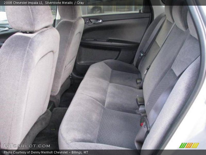 Silverstone Metallic / Gray 2008 Chevrolet Impala LS