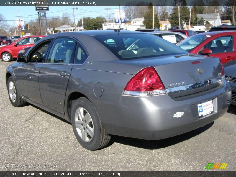 Dark Silver Metallic / Gray 2007 Chevrolet Impala LS