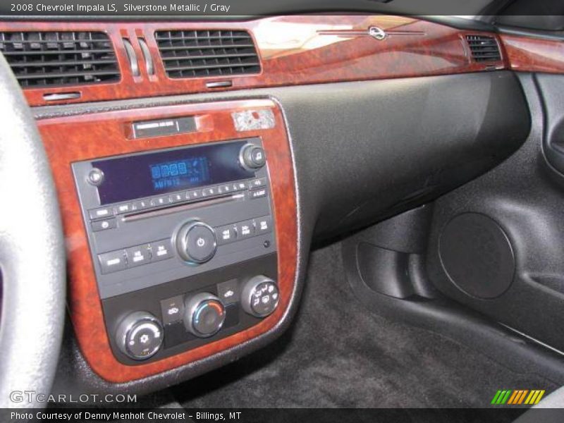 Silverstone Metallic / Gray 2008 Chevrolet Impala LS