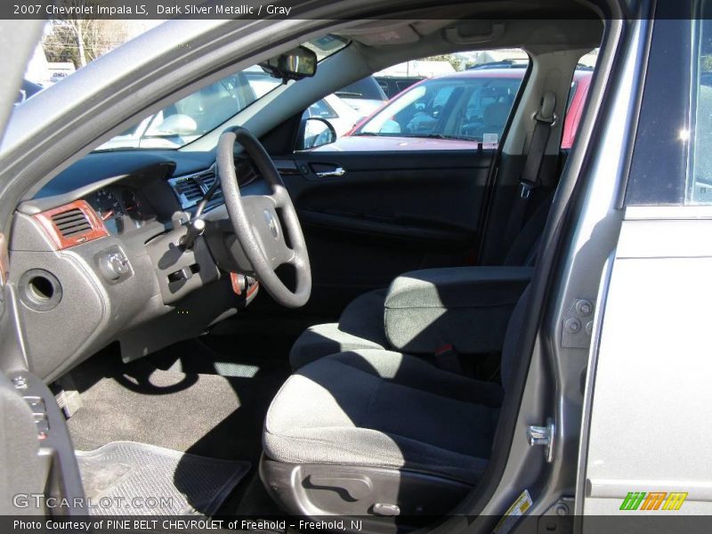 Dark Silver Metallic / Gray 2007 Chevrolet Impala LS