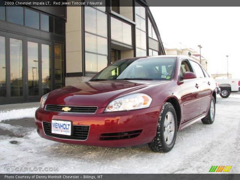 Red Jewel Tintcoat / Neutral 2009 Chevrolet Impala LT