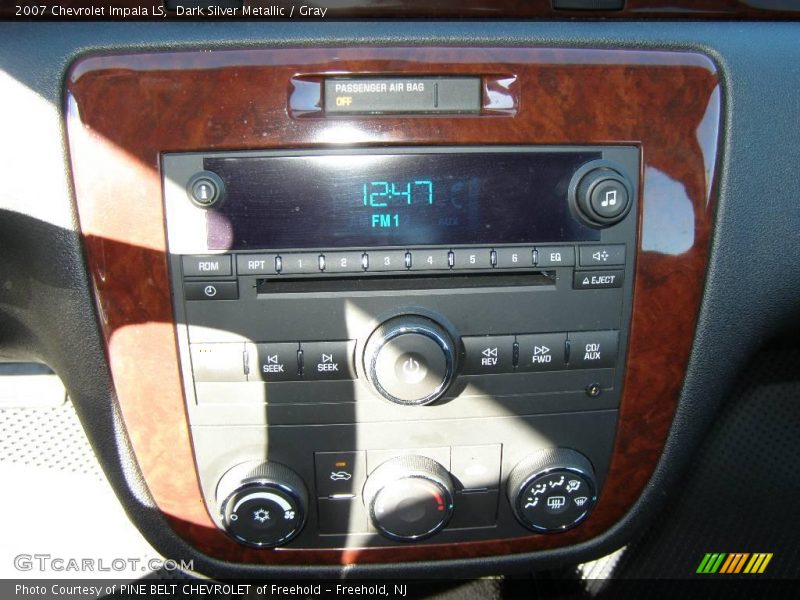 Dark Silver Metallic / Gray 2007 Chevrolet Impala LS