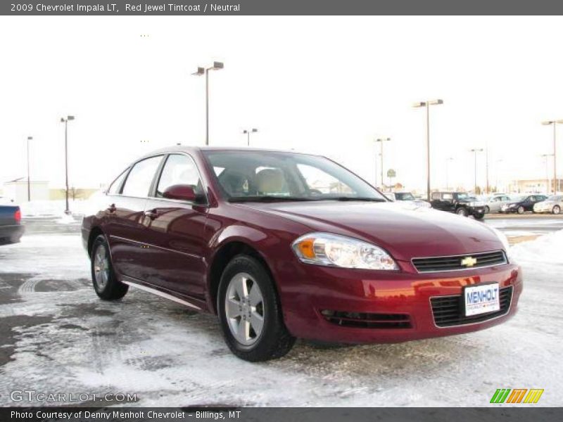 Red Jewel Tintcoat / Neutral 2009 Chevrolet Impala LT