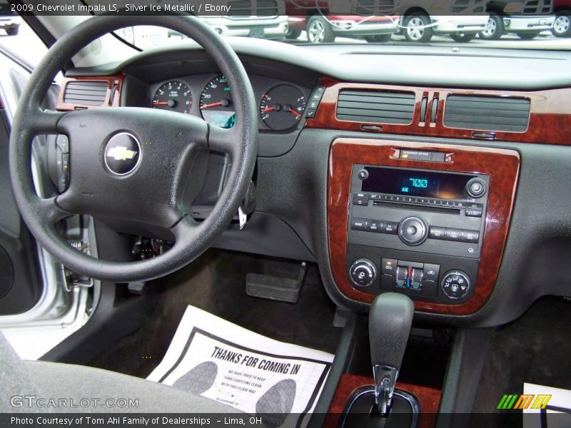 Silver Ice Metallic / Ebony 2009 Chevrolet Impala LS