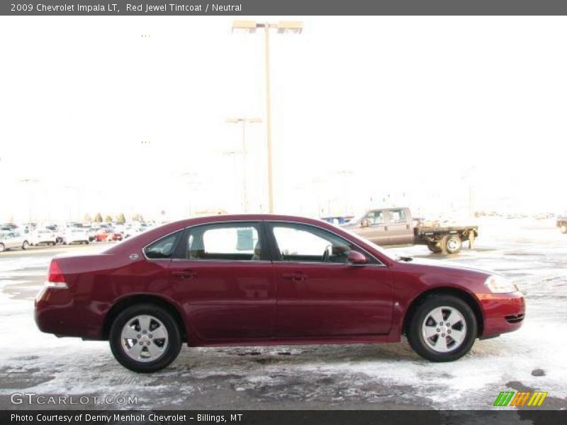 Red Jewel Tintcoat / Neutral 2009 Chevrolet Impala LT