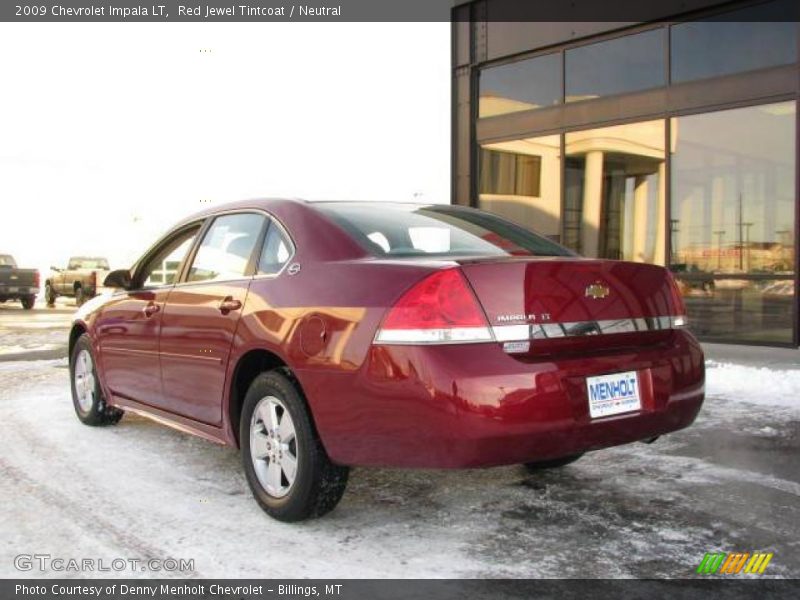 Red Jewel Tintcoat / Neutral 2009 Chevrolet Impala LT