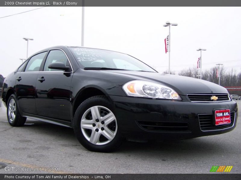 Black / Ebony 2009 Chevrolet Impala LS