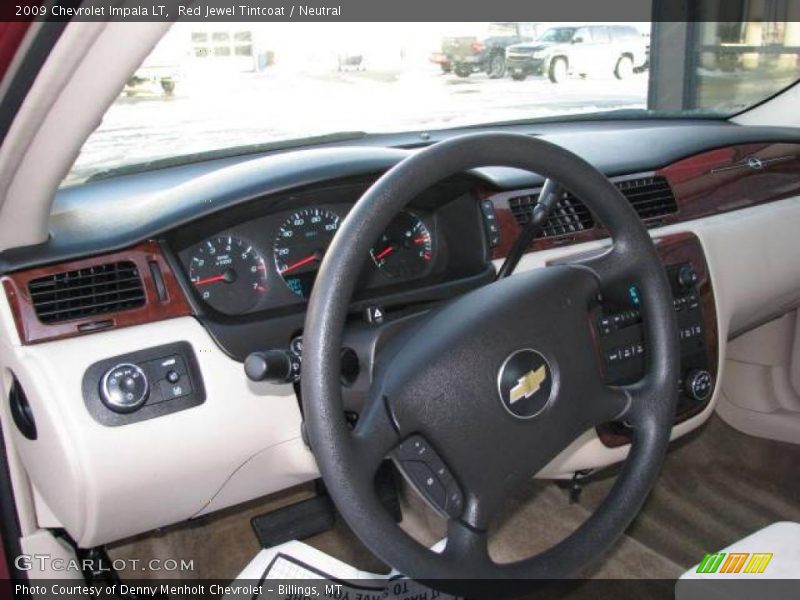 Red Jewel Tintcoat / Neutral 2009 Chevrolet Impala LT