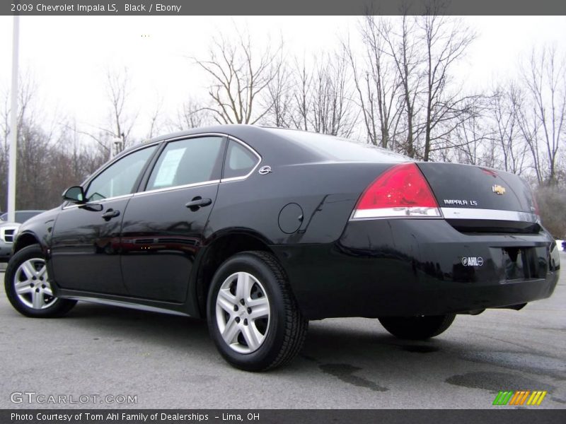 Black / Ebony 2009 Chevrolet Impala LS