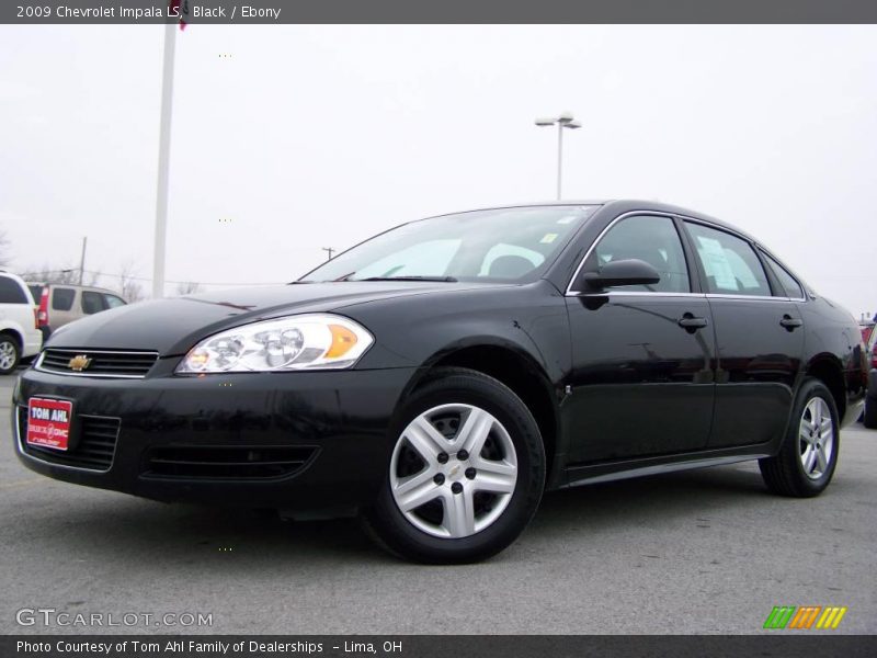 Black / Ebony 2009 Chevrolet Impala LS