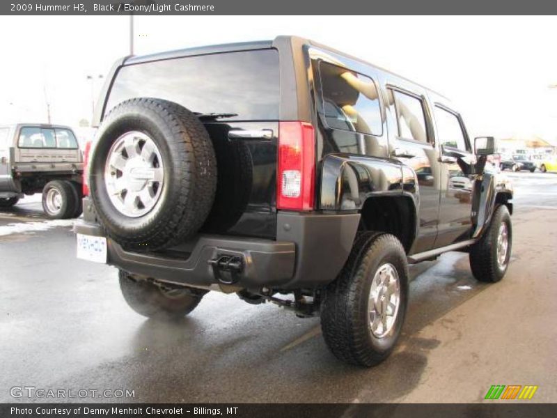 Black / Ebony/Light Cashmere 2009 Hummer H3