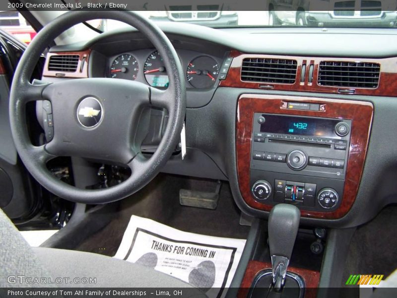 Black / Ebony 2009 Chevrolet Impala LS