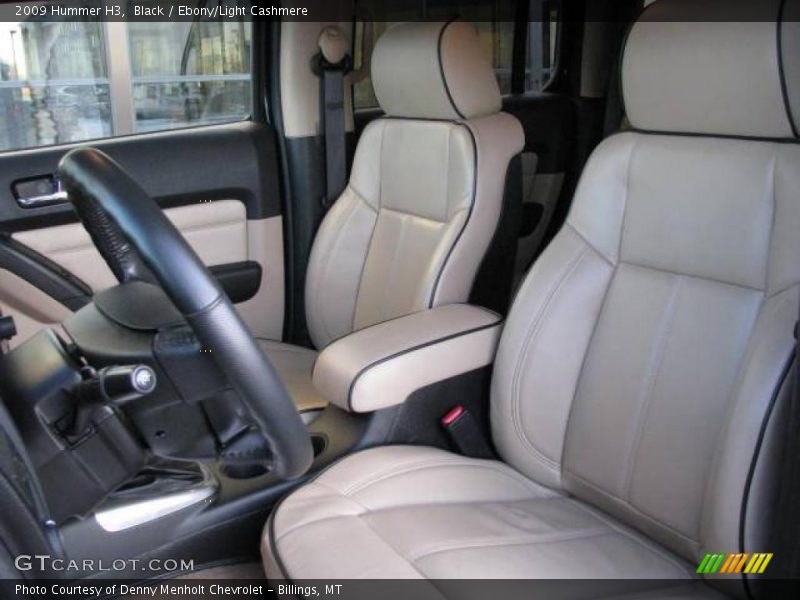 Black / Ebony/Light Cashmere 2009 Hummer H3