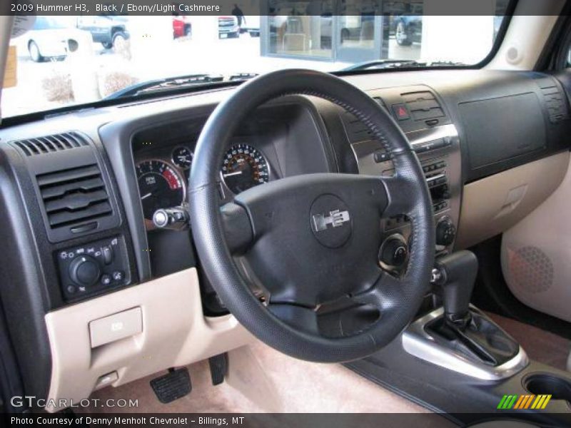 Black / Ebony/Light Cashmere 2009 Hummer H3