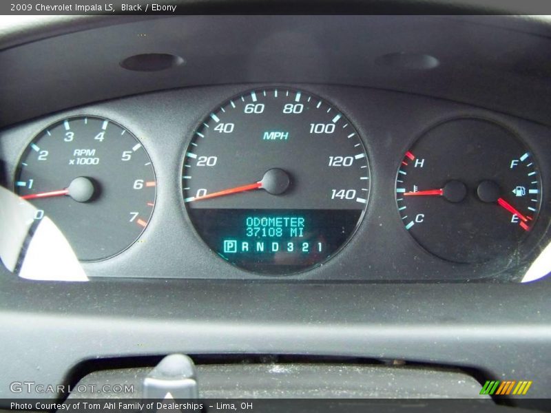 Black / Ebony 2009 Chevrolet Impala LS