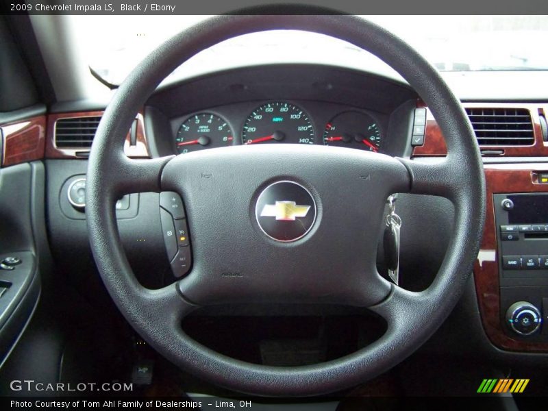 Black / Ebony 2009 Chevrolet Impala LS