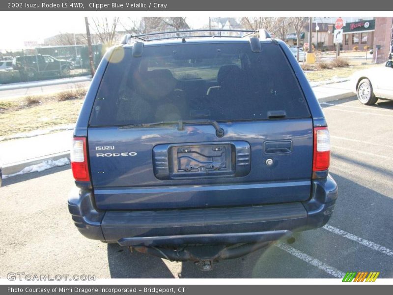 Clipper Blue Metallic / Gray 2002 Isuzu Rodeo LS 4WD
