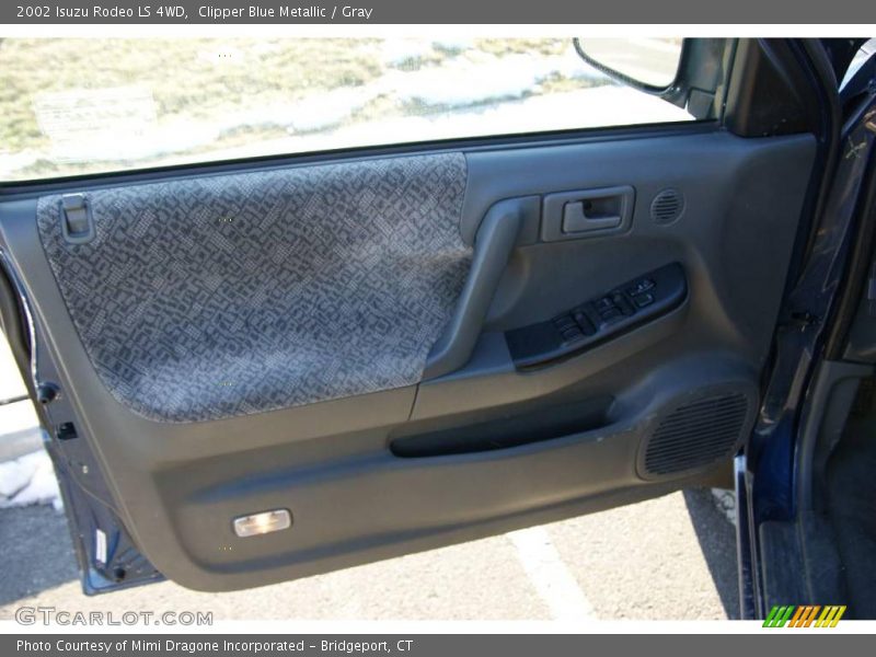 Clipper Blue Metallic / Gray 2002 Isuzu Rodeo LS 4WD