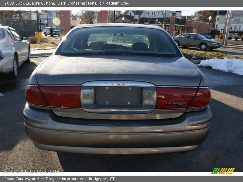 Dark Bronzemist Metallic / Medium Gray 2003 Buick LeSabre Custom