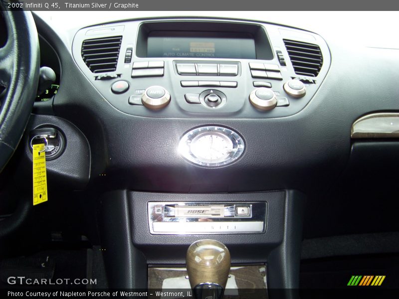 Titanium Silver / Graphite 2002 Infiniti Q 45