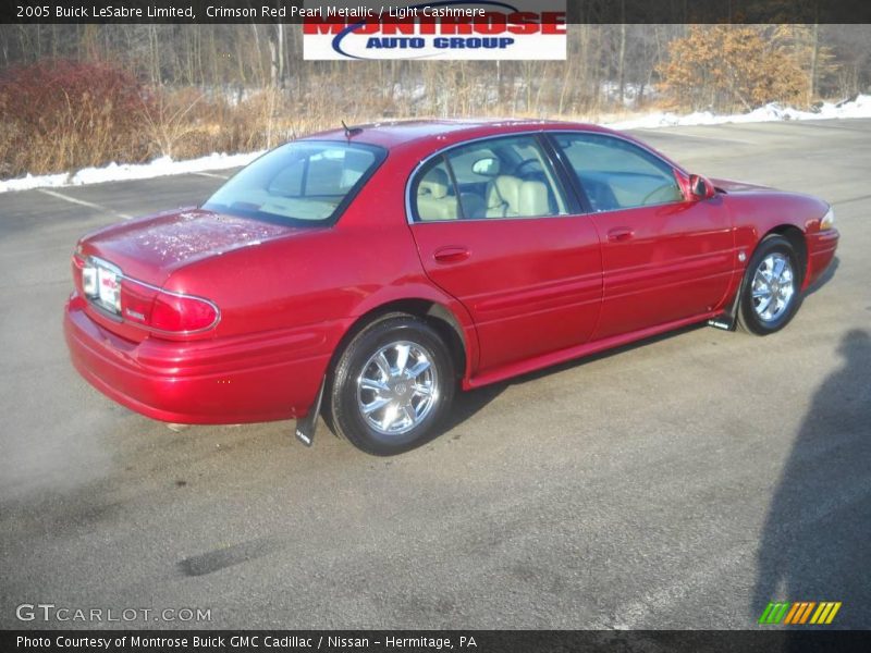 Crimson Red Pearl Metallic / Light Cashmere 2005 Buick LeSabre Limited
