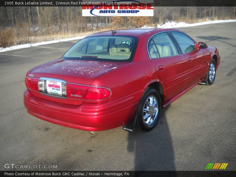 Crimson Red Pearl Metallic / Light Cashmere 2005 Buick LeSabre Limited