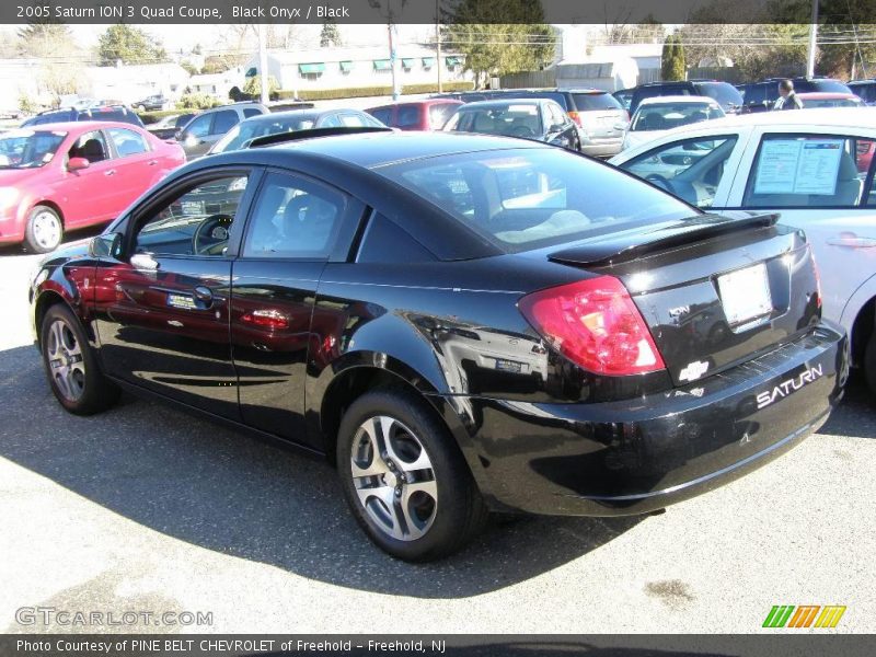Black Onyx / Black 2005 Saturn ION 3 Quad Coupe
