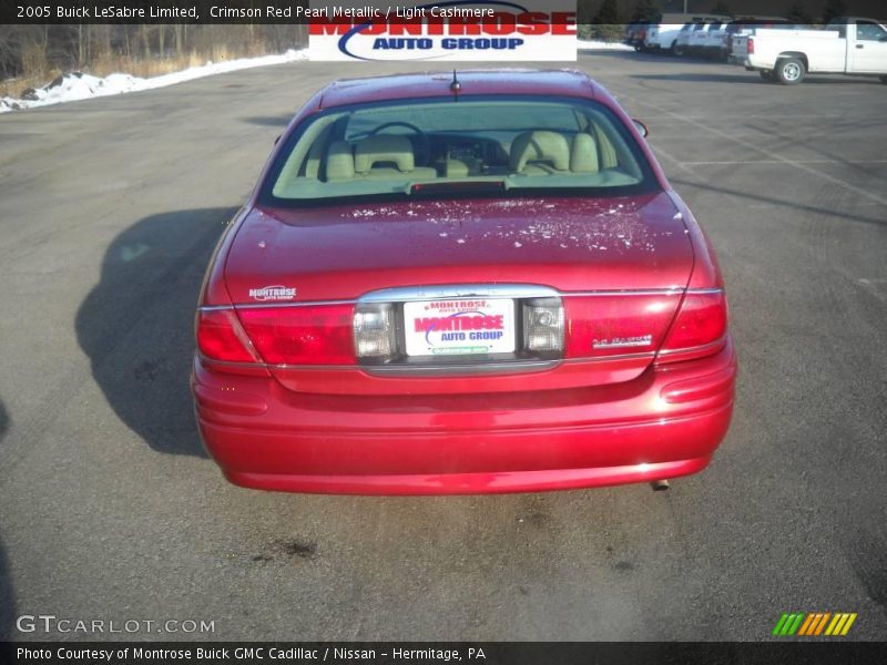 Crimson Red Pearl Metallic / Light Cashmere 2005 Buick LeSabre Limited