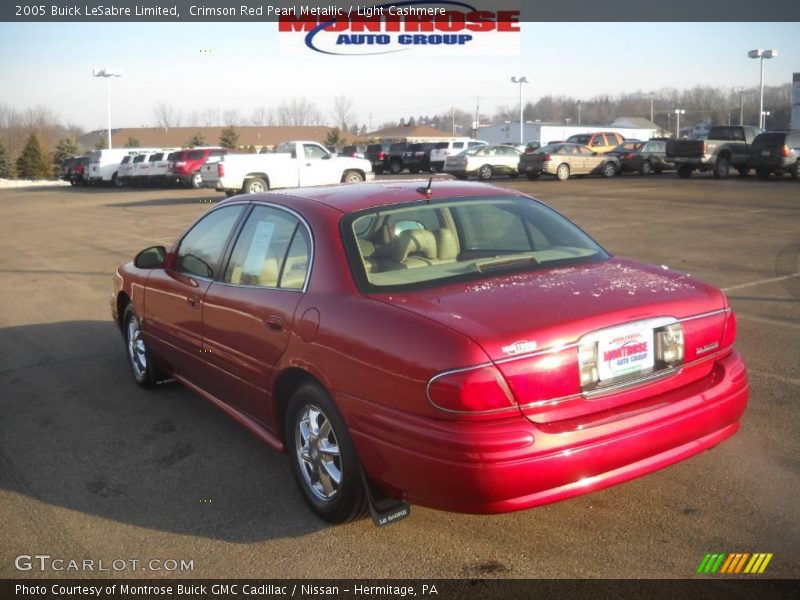 Crimson Red Pearl Metallic / Light Cashmere 2005 Buick LeSabre Limited
