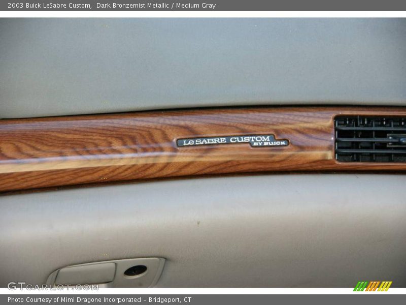 Dark Bronzemist Metallic / Medium Gray 2003 Buick LeSabre Custom