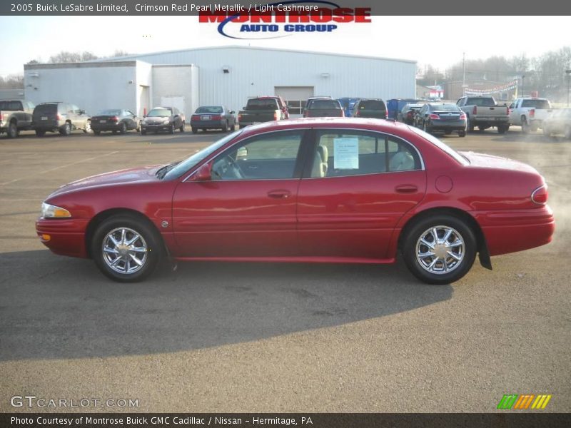 Crimson Red Pearl Metallic / Light Cashmere 2005 Buick LeSabre Limited