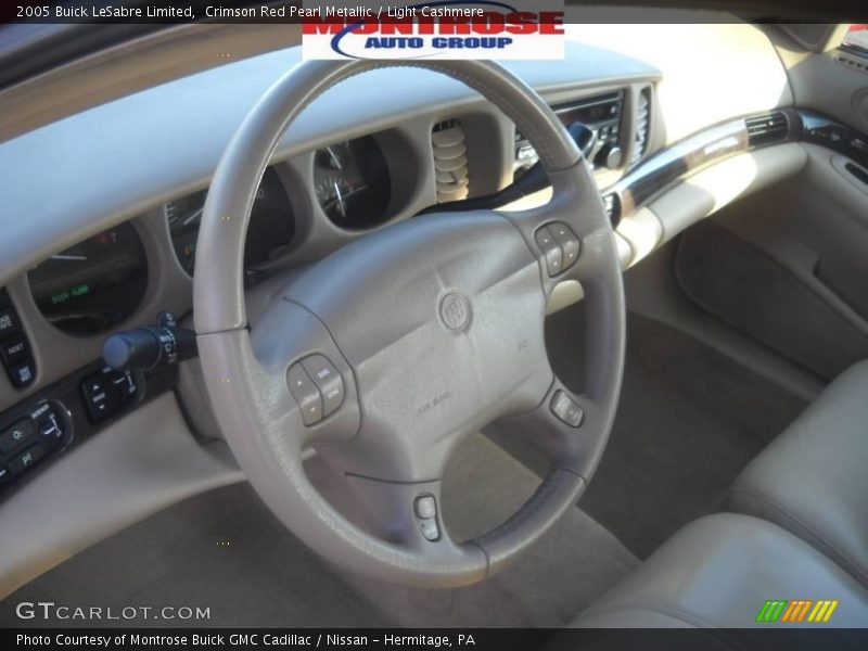 Crimson Red Pearl Metallic / Light Cashmere 2005 Buick LeSabre Limited