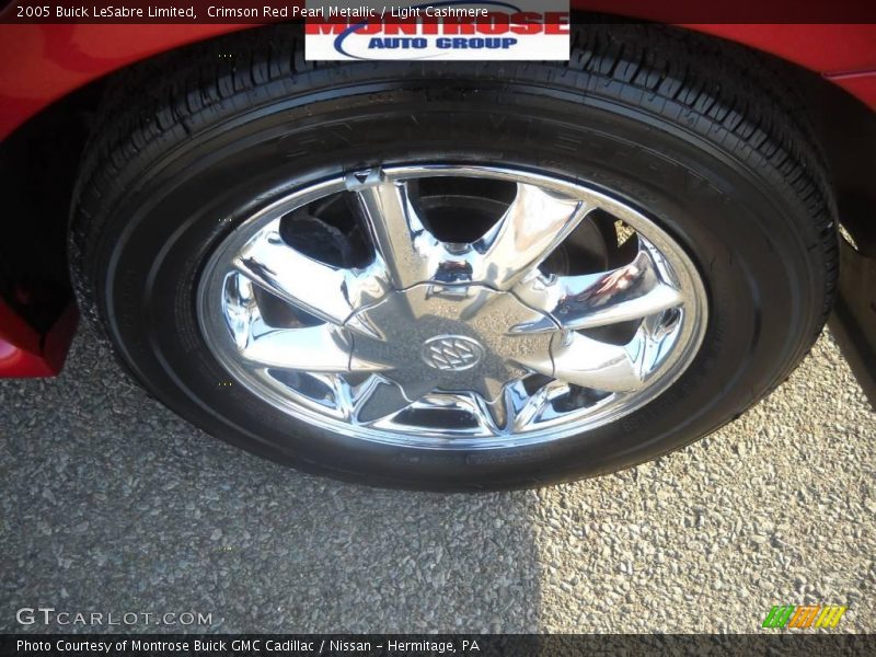 Crimson Red Pearl Metallic / Light Cashmere 2005 Buick LeSabre Limited