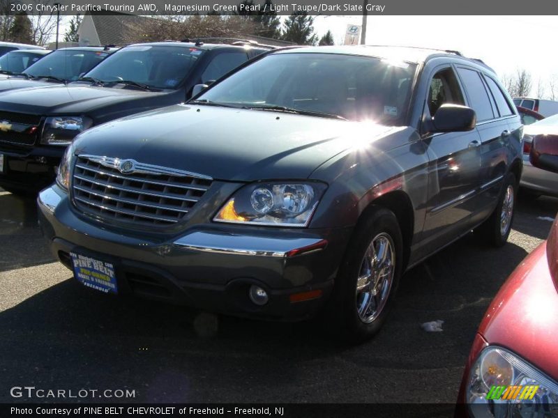 Magnesium Green Pearl / Light Taupe/Dark Slate Gray 2006 Chrysler Pacifica Touring AWD