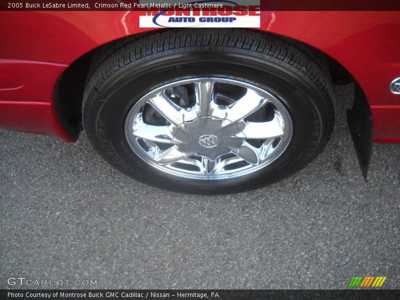 Crimson Red Pearl Metallic / Light Cashmere 2005 Buick LeSabre Limited