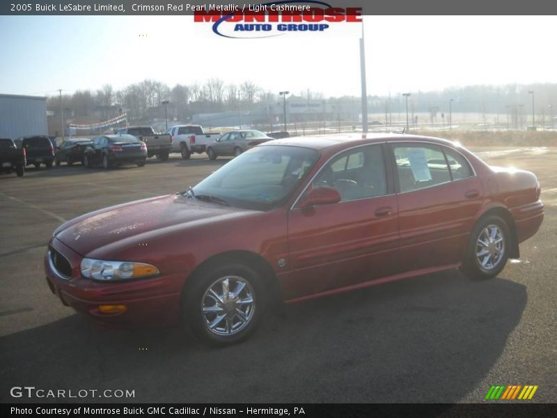 Crimson Red Pearl Metallic / Light Cashmere 2005 Buick LeSabre Limited