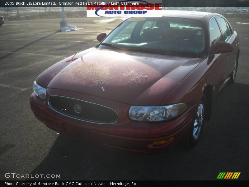 Crimson Red Pearl Metallic / Light Cashmere 2005 Buick LeSabre Limited
