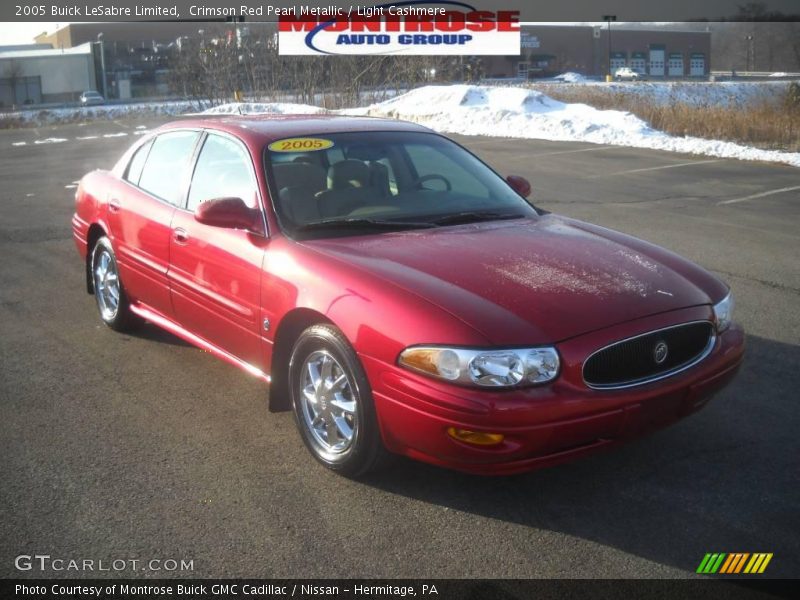 Crimson Red Pearl Metallic / Light Cashmere 2005 Buick LeSabre Limited
