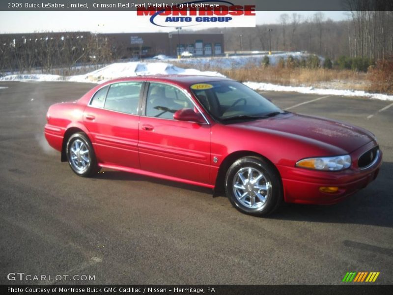 Crimson Red Pearl Metallic / Light Cashmere 2005 Buick LeSabre Limited