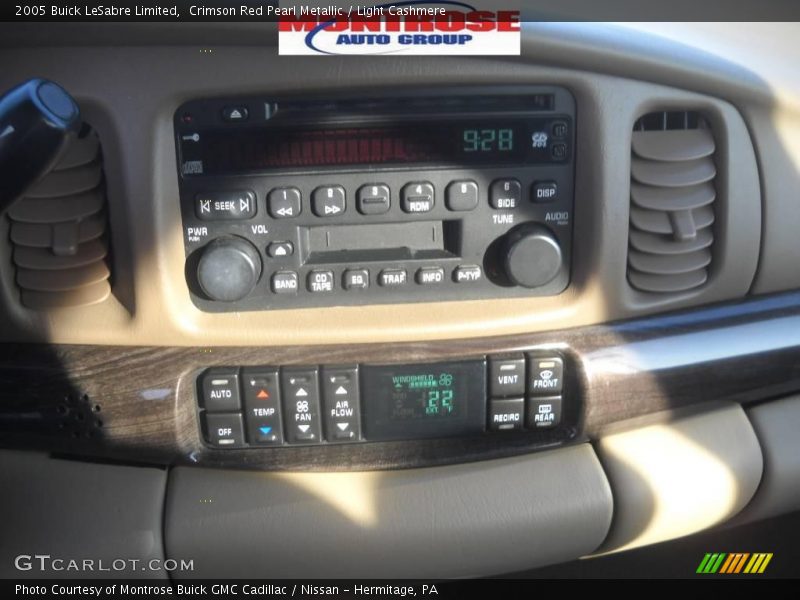 Crimson Red Pearl Metallic / Light Cashmere 2005 Buick LeSabre Limited