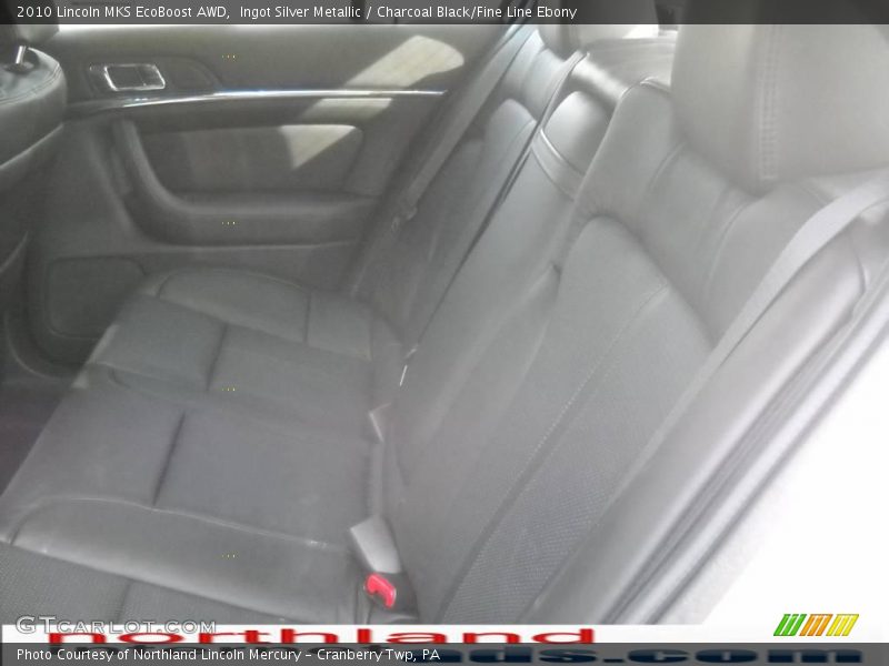 Ingot Silver Metallic / Charcoal Black/Fine Line Ebony 2010 Lincoln MKS EcoBoost AWD