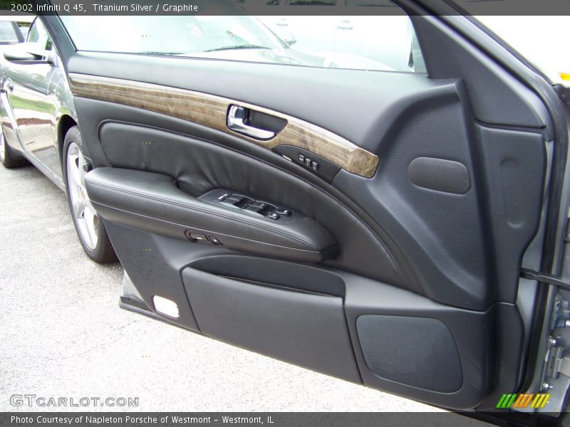 Titanium Silver / Graphite 2002 Infiniti Q 45